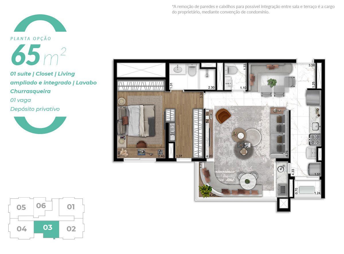 Apartamento na planta allto bela vista osasco (3)