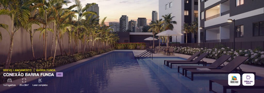 Apartamento conexão barra funda a venda